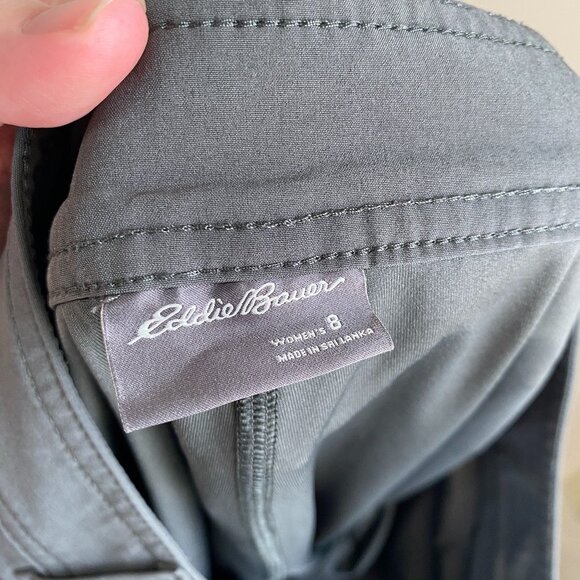 Eddie Bauer Womens Adventurer 2.0 Skort Gray Sz 8 Golf Tennis Activewear - Picture 5 of 7